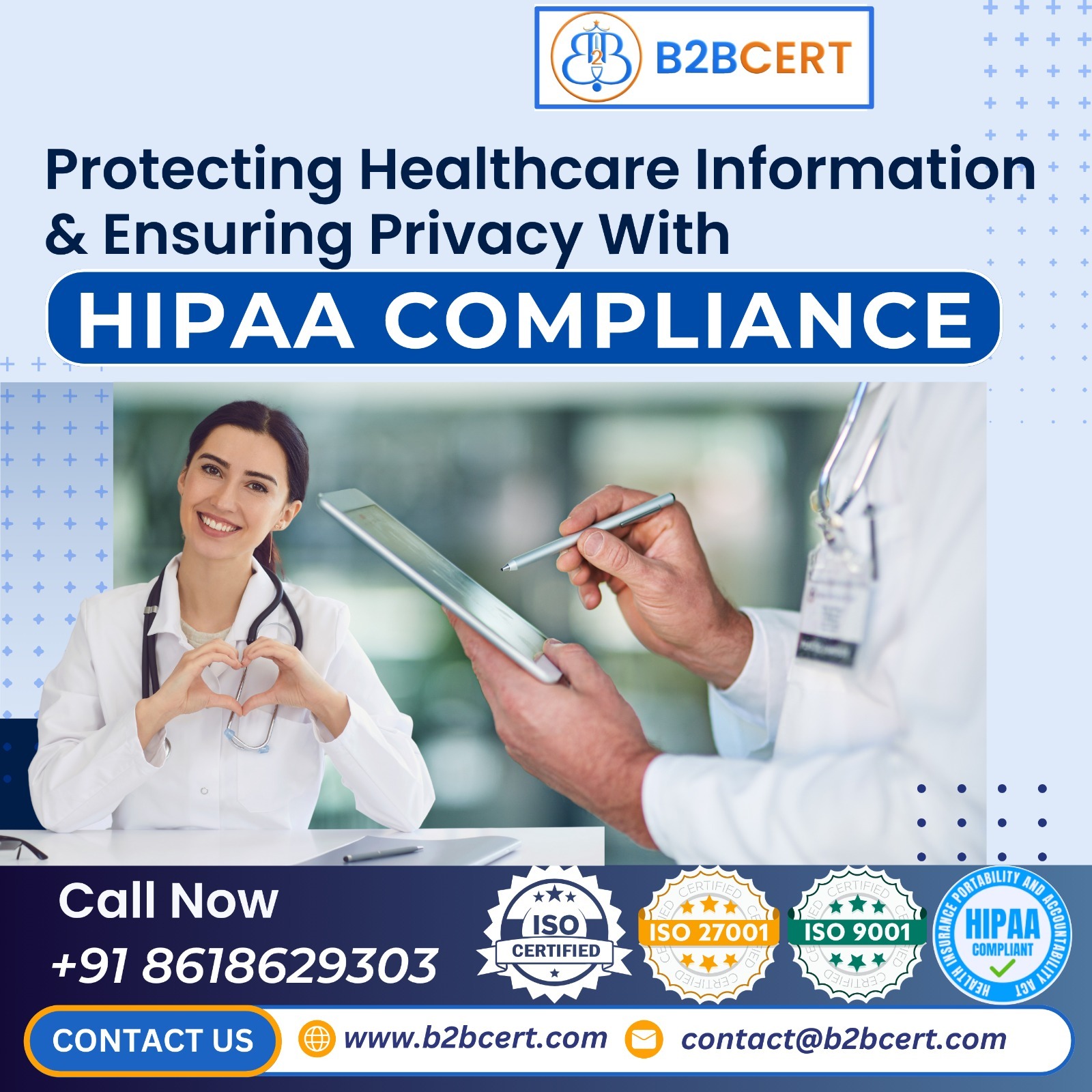 Achieve HIPAA Certification in New York with B2BCERT