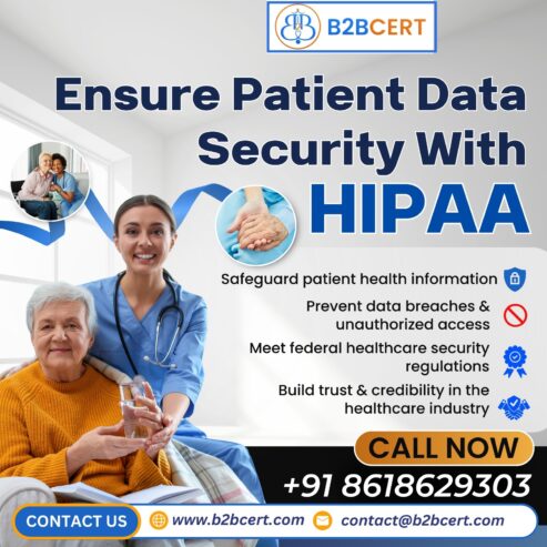 Get HIPAA Certification in Chicago with B2BCERT