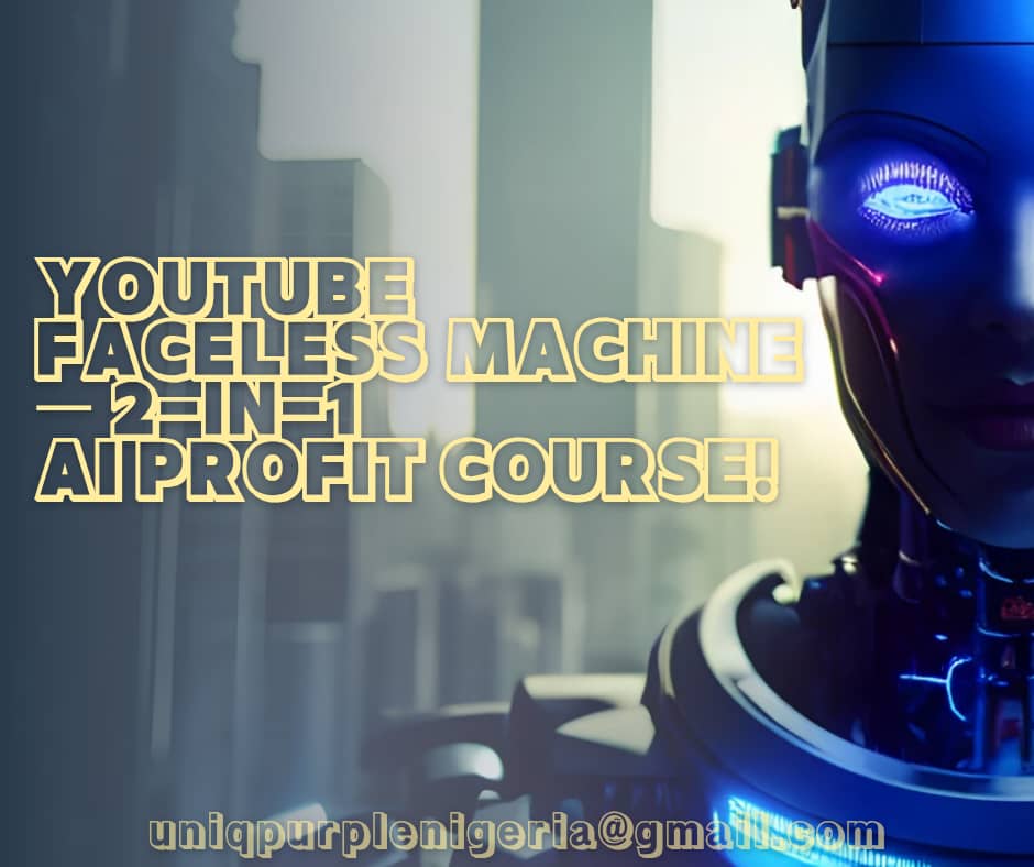 🚀 The YouTube Faceless Machine — 2-in-1 AI Profit Course!