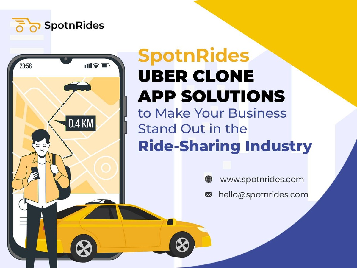 Want to Build the Next Uber? Get SpotnRides Taxi App Clone